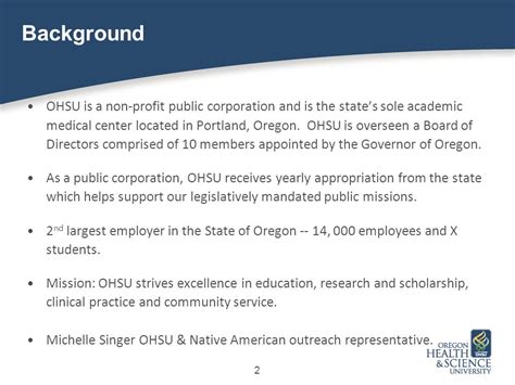 is ohsu non profit|OHSU as a Public Corporation.